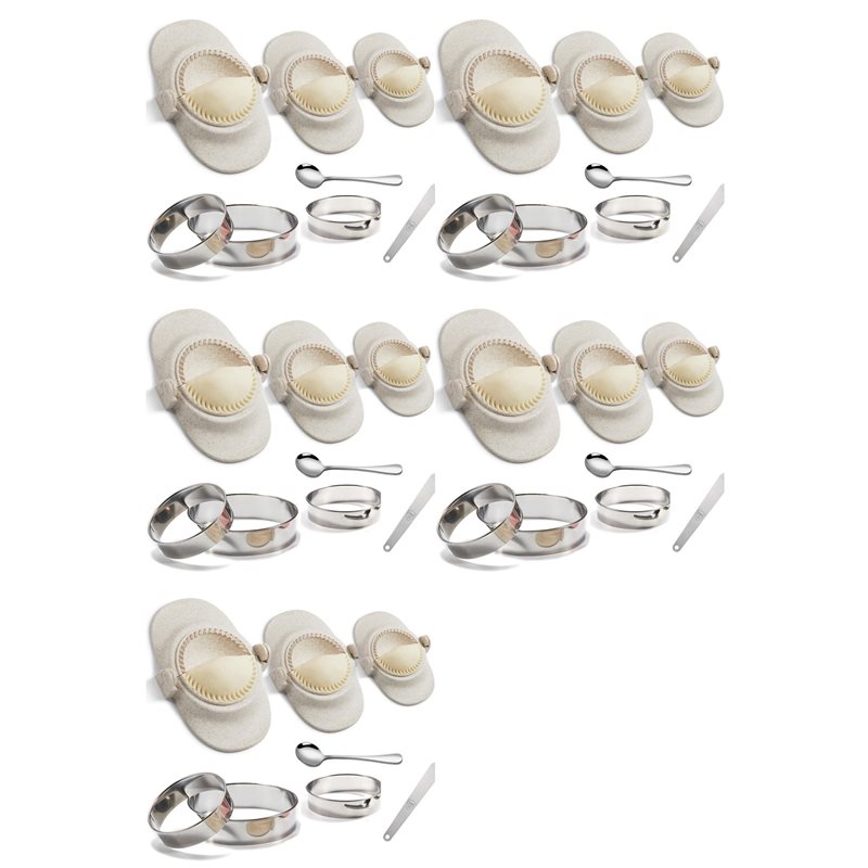 Dumpling Press Set - ABMH-15X Empanada-Former, 6 Zoll extra großes