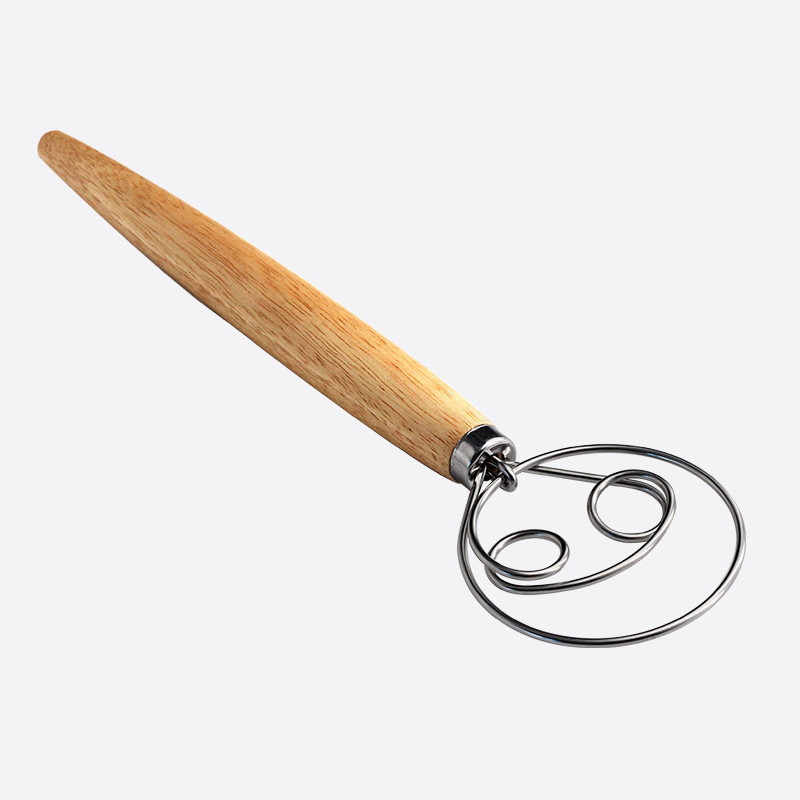 Danish Pancake Pan - Dänischer Teigbesen aus Edelstahl – Niederländischer