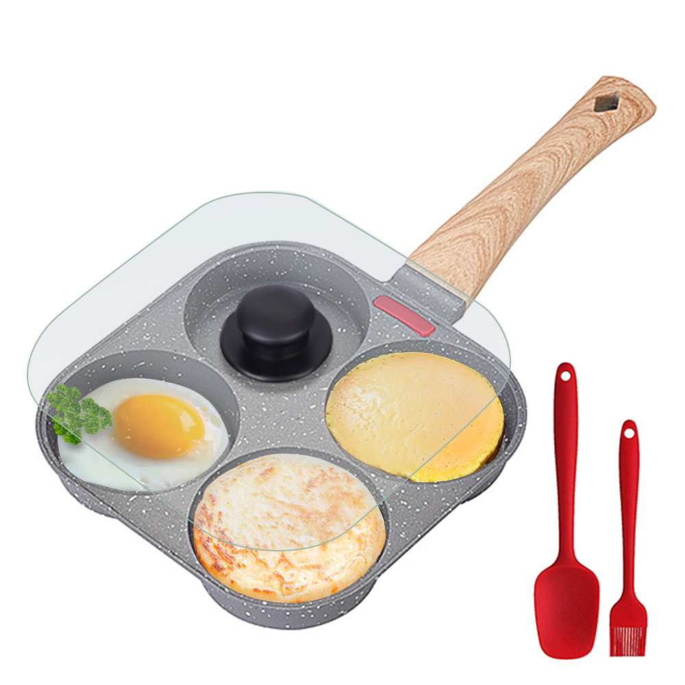 Antihaft-4-Eier-Bratpfanne mit – Egg Waffle Pan Bewertung und Preis