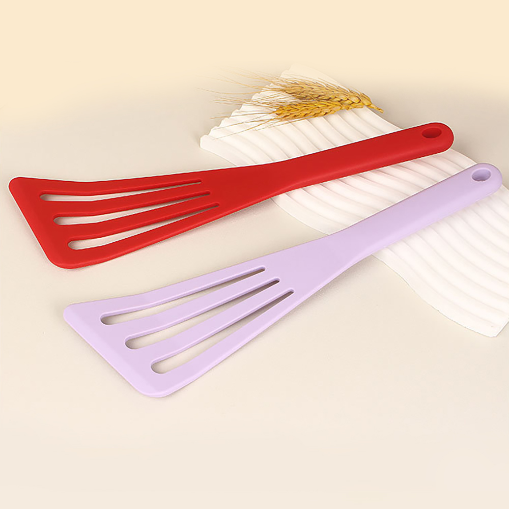 1PC Silikon Geneigte Ablauf Sc – Okonomiyaki Spatula Bewertung und Preis