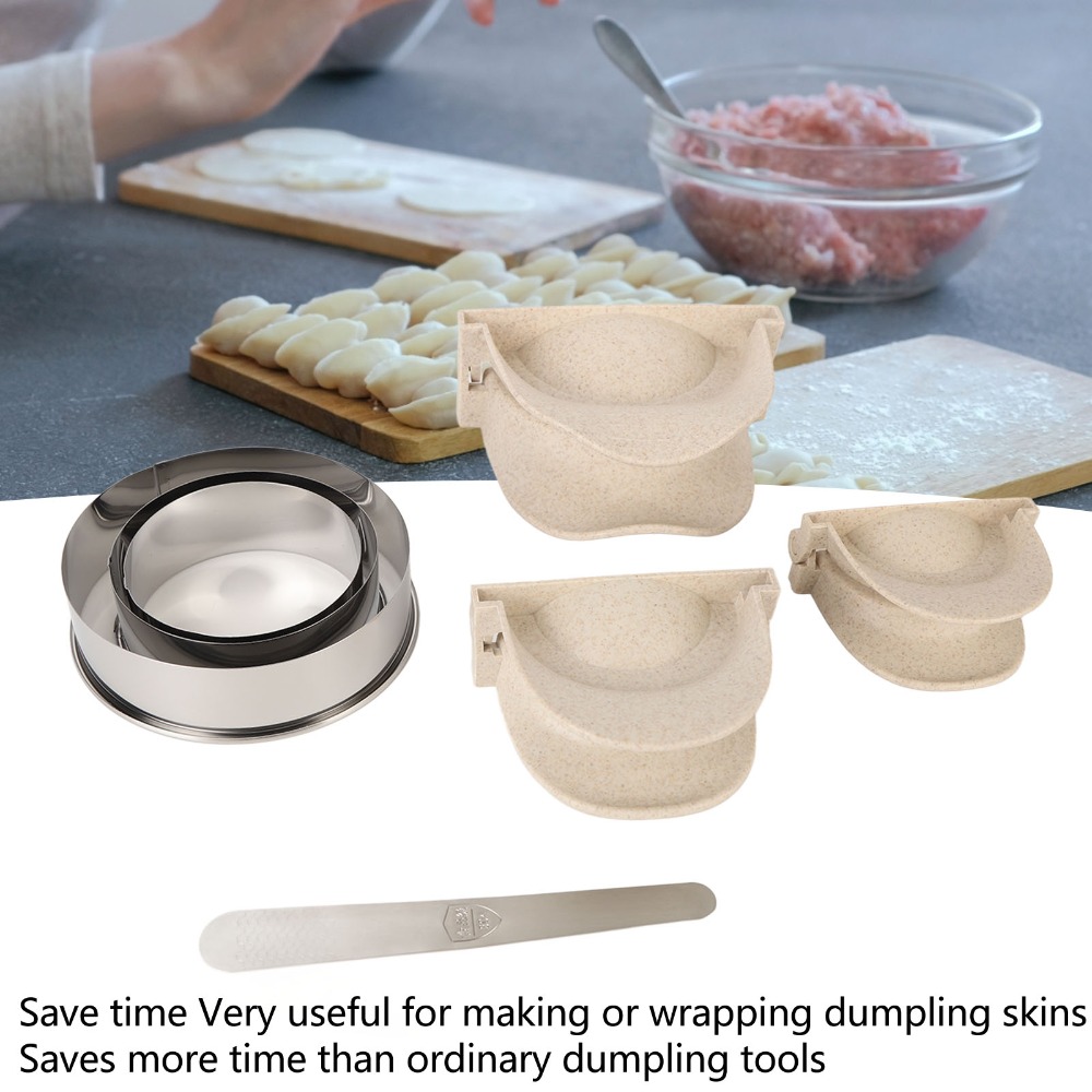 Plastik-Edelstahl-Teigtaschen- – Dumpling Press Set Bewertung und Preis